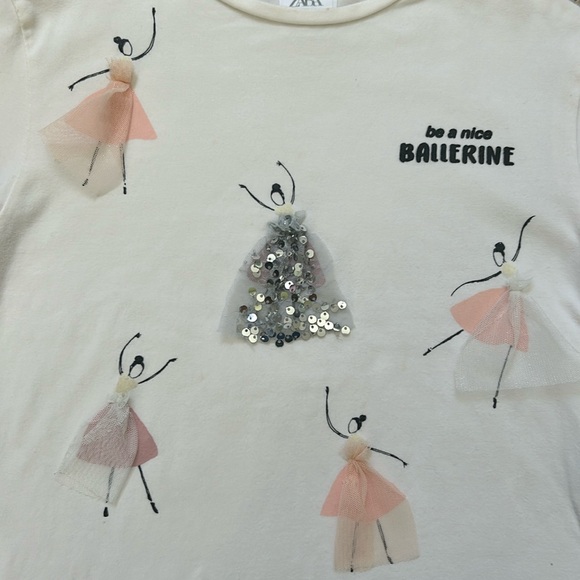 Zara and TB girl long sleeve shirts bundle - Picture 7 of 9